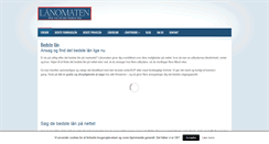 Desktop Screenshot of laanomaten.dk